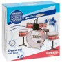 BATTERIA ROCK DRUMMER 6 PEZZI CON SGABELLO MUSIC ACADEMY GENIUS BONTEMPI 514830