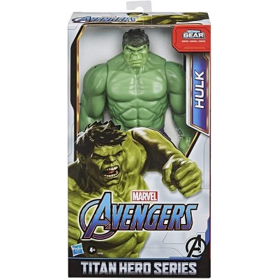 PERSONAGGIO 30 CM HULK MARVEL AVENGERS TITAN HERO BLAST GEAR HASBRO E7475