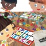 LETTERE E PAROLE MONTESSORI GIOCO EDUCATIVO HEADU IT20515 (ITA)