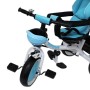 TRICICLO CON MANICO TRICYGO 2 IN 1 BLU REVERSIBILE, TRASFORMABILE IN PASSEGGINO, IN METALLO/236