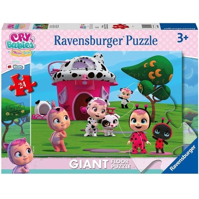 PUZZLE DA PAVIMENTO 24 PZ CRY BABIES RAVENSBURGER 030507