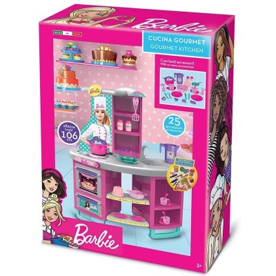 CUCINA DI BARBIE CON PASTA MODELLABILE GRANDI GIOCHI GG00527