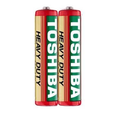 BLISTER 2 PILE MINISTILO AAA DA 1,5 VOLT TOSHIBA HEAVY DUTY R03KGSP2TGTE