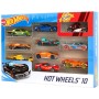 BLISTER 10 VEICOLI SCALA 1:64 HOT WHEELS  MATTEL 54886