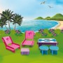 PLAYSET VILLA DREAM SUMMER CON BAMBOLA 30 CM BARBIE LISCIANI 76932