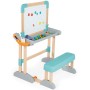 BANCO SCUOLA MODULO SPACE TRASFORMABILE IN LEGNO SMOBY 7600420301