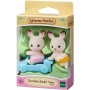 GEMELLI CONIGLIO CIOCCOLATO SYLVANIAN FAMILIES EPOCH 5420