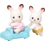 GEMELLI CONIGLIO CIOCCOLATO SYLVANIAN FAMILIES EPOCH 5420