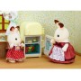 MAMMA CONIGLIO CIOCCOLATO E FRIGO SYLVANIAN FAMILIES EPOCH 5014