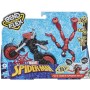 PERSONAGGIO SPIDERMAN CON VEICOLO SNODABILE MARVEL BEND AND FLEX HASBRO F0236