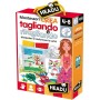 CREA TAGLIANDO E RITAGLIANDO MONTESSORI GIOCO EDUCATIVO HEADU IT22939