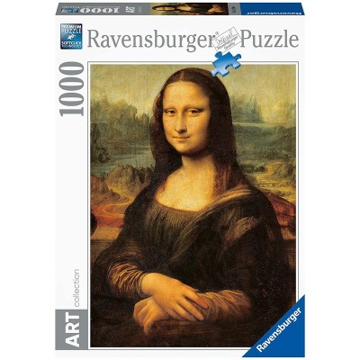 PUZZLE 1000 PEZZI LA GIOCONDA - L.DA VINCI ART COLLECTION RAVENSBURGER 152964