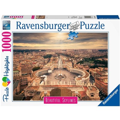 PUZZLE 1000 PEZZI ROMA BEAUTIFUL SKYLINE RAVENSBURGER 140824