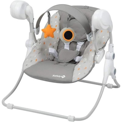 SDRAIETTA ALTALENA 2 IN 1 ALCEO WARM GRAY CON GIOCHI SAFETY 1ST 2839191000