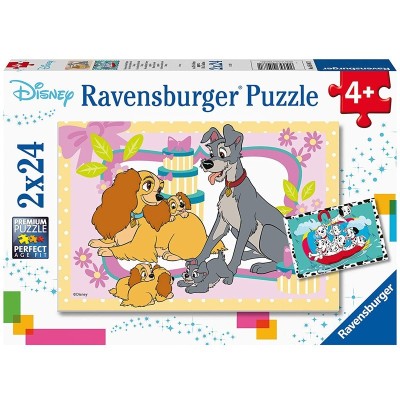 PUZZLE 2X24 PEZZI I CUCCIOLI PREFERITI DELLA DISNEY  RAVENSBURGER 050871