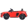 AUTO ELETTRICA PER BAMBINI AUDI R8 SPYDER ROSSO TANGO 12V CON R/C 2.4 GHZ, MP3, LUICI E SUONI CLB