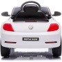 AUTO ELETTRICA PER BAMBINI VOLKSWAGEN THE BEETLE BIANCA SMALL R/C 12V LUCI E SUONI, BLUETOOTH