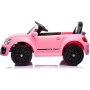 AUTO ELETTRICA PER BAMBINI VOLKSWAGEN THE BEETLE ROSA SMALL R/C 12V LUCI E SUONI, BLUETOOTH