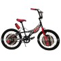 BICICLETTA 20" BMX 2 FRENI, BORRACCIA E CAVALLETTO BKT BM20