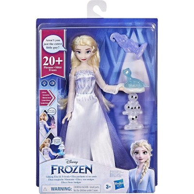 BAMBOLA ELSA MOMENTI DI MAGIA PARLANTE INTERATTIVA CON AMICI DISNEY FROZEN 2 HASBRO F2230