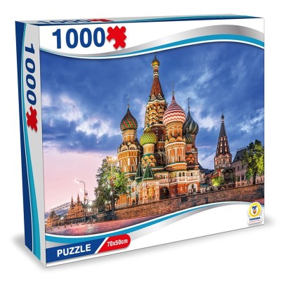 PUZZLE 1000 PEZZI RUSSIA - MOSCA, CREMLINO TEOREMA 67028