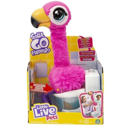 BINGO GOTTA GO FLAMINGO IL FENICOTTERO INTERATTIVO LITTLE LIVE PETS GIOCHI PREZIOSI LPG00000