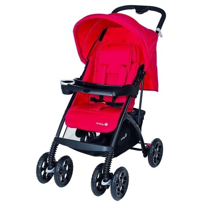 - PASSEGGINO TRENDIDEAL PLAIN RED RECLINABILE CON CESTELLO E PARAPIOGGIA SAFETY 1ST 8850