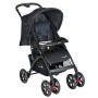 - PASSEGGINO TRENDIDEAL FULL BLACK RECLINABILE IN 3 POSIZIONI CON CESTELLO E PARAPIOGGIA SAFETY 1ST