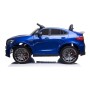 AUTO ELETTRICA PER BAMBINI MERCEDES GLC 63 S COUPÈ BLU 12V, R/C, ING.MP3, SEDILE IN PELLE B5688