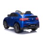 AUTO ELETTRICA PER BAMBINI MERCEDES GLC 63 S COUPÈ BLU 12V, R/C, ING.MP3, SEDILE IN PELLE B5688