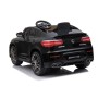 AUTO ELETTRICA PER BAMBINI MERCEDES GLC 63 S COUPÈ NERO 12V, R/C, ING.MP3, SEDILE IN PELLE B5688