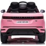 AUTO ELETTRICA PER BAMBINI RANGE ROVER EVOQUE ROSA R/C 12V SCHERMO MP4 ,SEDILE IN PELLE, LED