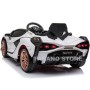 AUTO ELETTRICA PER BAMBINI LAMBORGHINI SIAN FKP37 GIALLA 12V R/C, SCHERMO MP4, LUCI E SEDILE IN PELLE