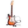 - CHITARRA ELETTRICA A 6 CORDE CON MICROFONO AD ARCHETTO E ING. MP3 BONTEMPI 241310